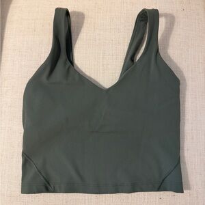Lululemon Align A/C Tank Top. Green Eucalyptus. Size 4